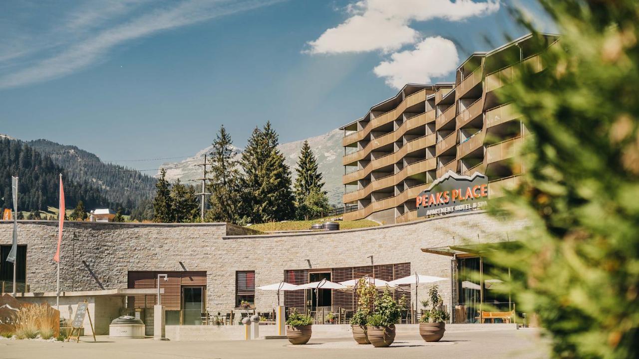 Peaks Place Apartments & Spa Laax Exterior photo